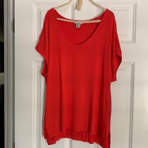 Tommy Bahama bright red t-shirt size M